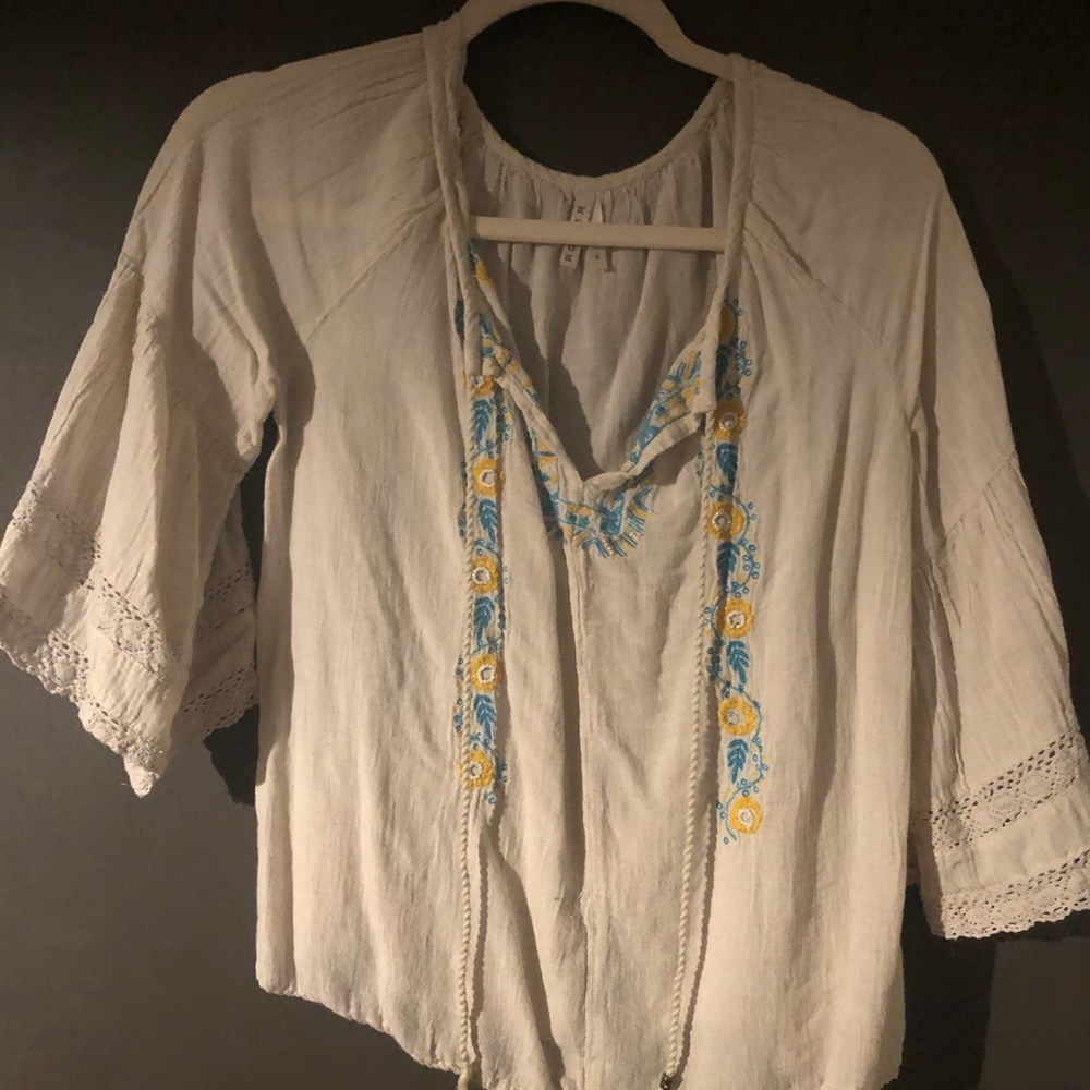 Roper bohemian blouse size small